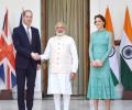 PM Modi hosts lunch for royal couple