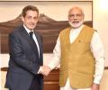 Fmr French Prez meets PM, presses for global action against terror
