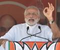 PM Modi hits out at Mamata for taking on EC