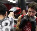 PHOTOS: Canadian PM goes for the knockout in New York