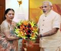 BJP accepts Anandiben's resignation; Shah to pick new CM