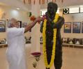 PM Modi pays homage to Chandrashekhar Azad at birth village