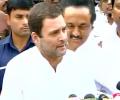 Rahul visits DMK chief Karunanidhi at Chennai hospital