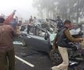 PHOTOS: 30-car pile-up on Haryana highway due to fog