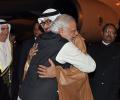 PM receives his 'special friend', Abu Dhabi's Crown Prince, at airport