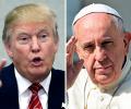 Pope and Trump spar over who is more Christian