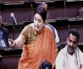 Smriti finds herself in line of fire over Durga remarks