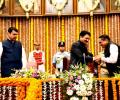 Fadnavis expands ministry, 11 sworn in, Uddhav skips ceremony