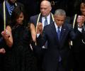 Obama to Dallas mourners: 'We're not as divided as we seem'