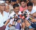 BJP government is anti-Dalit, says Kejriwal after meeting Una thrashing victims