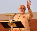 Stopped 'sweets of many': Modi on corruption