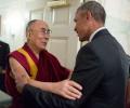 US President Obama meets Dalai Lama at White House
