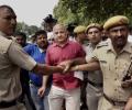 High drama as 52 AAP MLAs march to PM residence, detained
