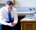 Swipe left: British PM David Cameron joins dating app Tinder