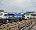 Spanish train runs at 110-115 kmph on UP tracks