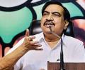 Khadse likely to get clean chit by cops in Dawood call case