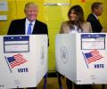 PHOTOS: Trump, Hillary cast their ballots