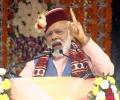 Modi sounds poll bugle in Himachal, says follow UP, U'khand and Delhi