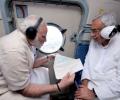 PM announces Rs 500 cr relief after making aerial survey of flood-hit Bihar