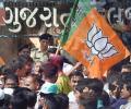 BJP's vote share in Gujarat falls sharply since 2014 polls