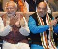 At BJP meet, emotional Modi recalls party's journey