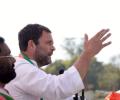 Modi's voice feebler than that of mouse: Rahul
