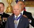 Obama surprises Biden with top honour