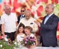 At Israeli flower farm, 'Modi' the chrysanthemum blooms