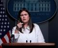 White House press secretary Sarah Sanders resigns