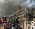 Chennai shop fire put out, building to be razed down