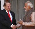 PM Modi, Nawaz Sharif exchange pleasantries in Astana