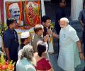 PM visits Garhwa Ghat Ashram, Shastri's ancestral house