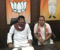 Ahead of MCD polls, AAP MLA Ved Prakash joins BJP