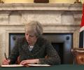 Brexit countdown begins, PM triggers Article 50