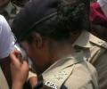 Caught on camera: BJP MLA shouts at female IPS officer, reduces her to tears