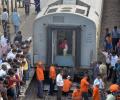 11 coaches of Mumbai-Lucknow express derail at Unnao