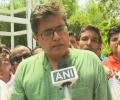 BJD MP Baijayant Panda hurt as partymen pelt stones at each other