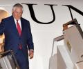 Tillerson arrives in India; asks Pak to step up fight against terror
