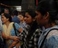 Hospital under fire for scribbling numbers on foreheads of stampede victims