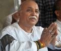 VHP's Togadia alleges plot to kill him; Congress seeks probe