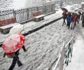 Snowfall paints Kashmir, Himachal a chilly white!