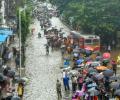 Downpour continues in Mumbai; roads flooded, trains delayed