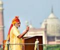 Modi breaks from tradition, to address nation from Red Fort at night