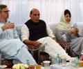 Centre keen to hold talks with 'right-minded' people in Kashmir: Rajnath