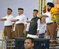 Morphed photo of Pranab in RSS-style salute goes viral, daughter says told you so