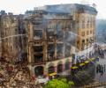 Part of building collapses in Mumbai after massive fire, 2 firemen injured