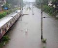 Monsoon hits Mumbai; heavy rain hits train, road, air traffic