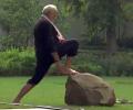 PM Modi releases fitness video, passes challenge to Kumaraswamy