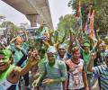 Bengal panchayat polls: TMC races ahead, BJP main rival