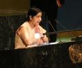 What Sushma Swaraj said at her last UNGA address